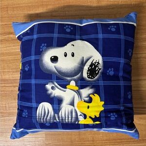 Snoopy Woodstock Pillow
